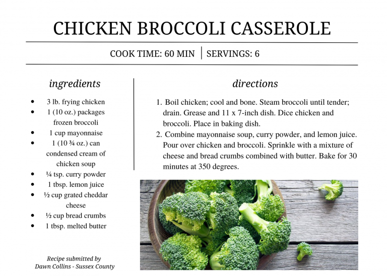 Chicken Broccoli Casserole