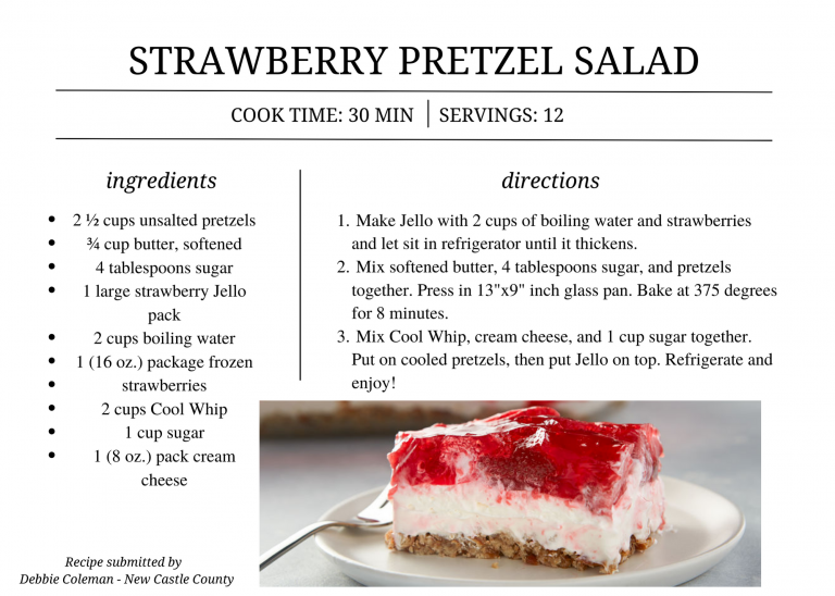 Strawberry Pretzel Salad