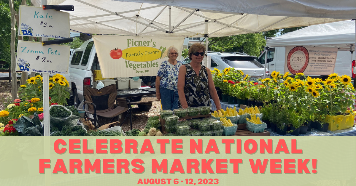 Shop local during National Farmers Market Week